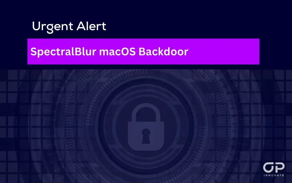 Urgent Alert spectralblur backdoor