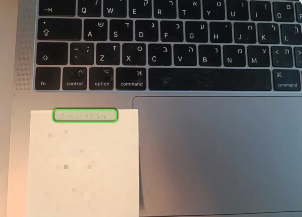 sticky note