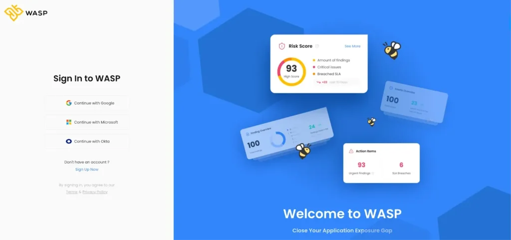 wasp login