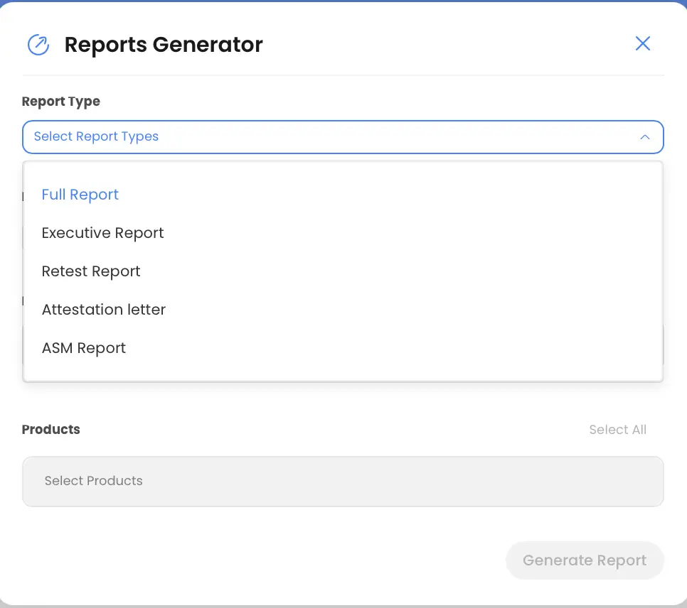 The WASP reports generator
