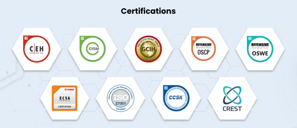 security certifications